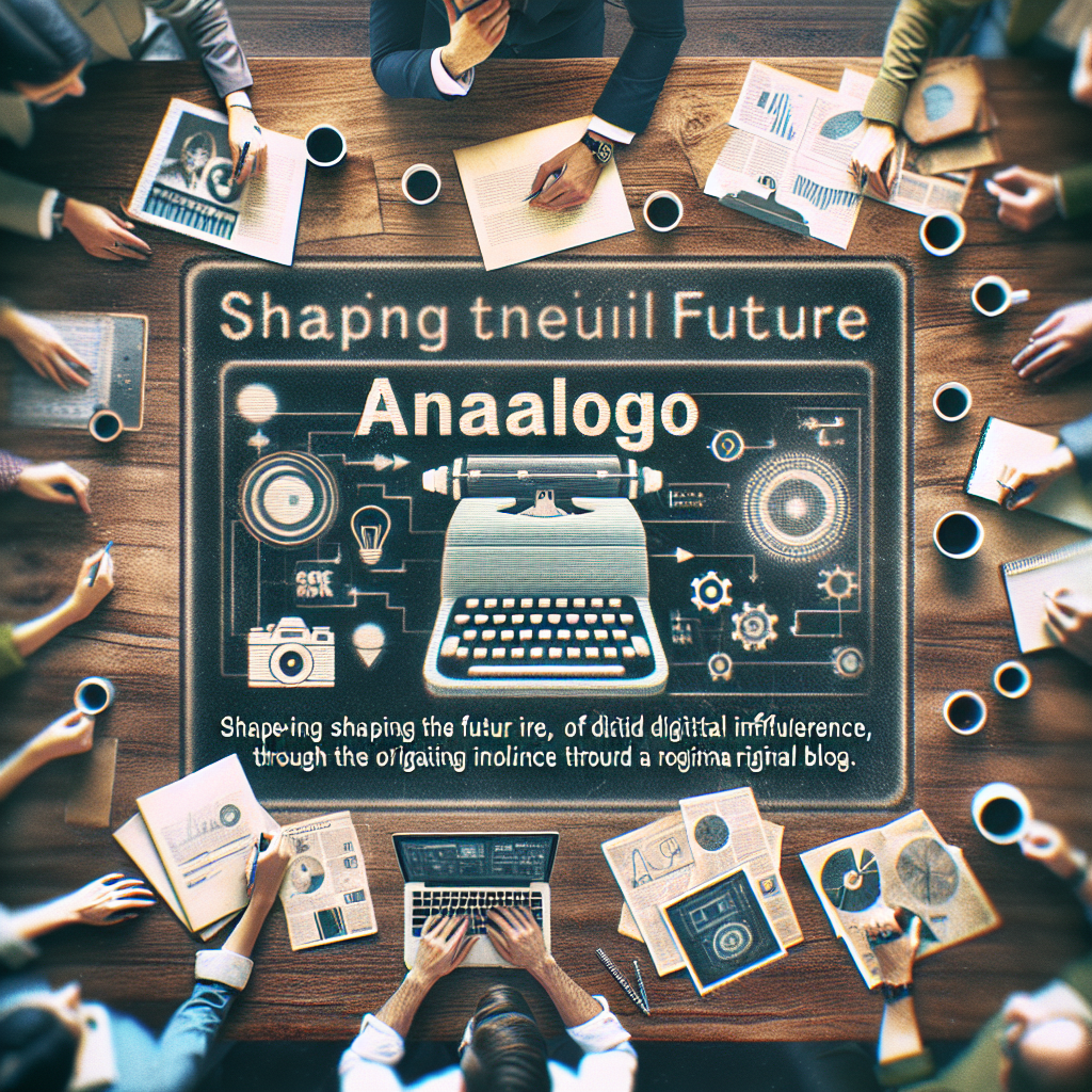 Shape a Future of Digital Influence With an Original Blog