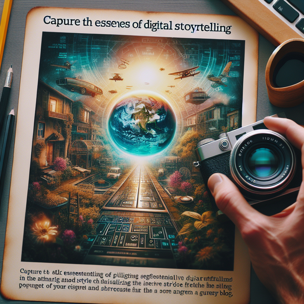 Enter the Realm of Digital Storytelling With an Authentic Blog