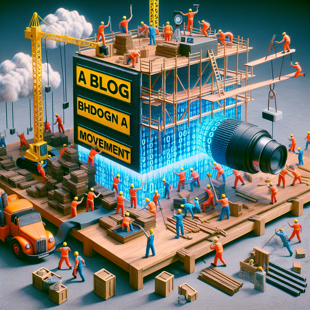Build a Blog That Becomes a Movement in the Digital Space