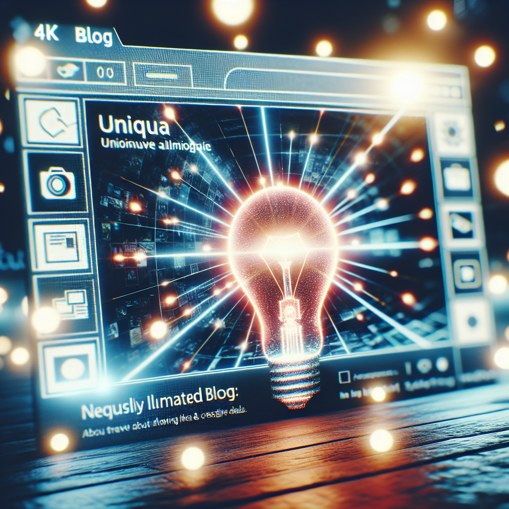 Build a Blog That Lights Up the Digital World With Your Unique Flair