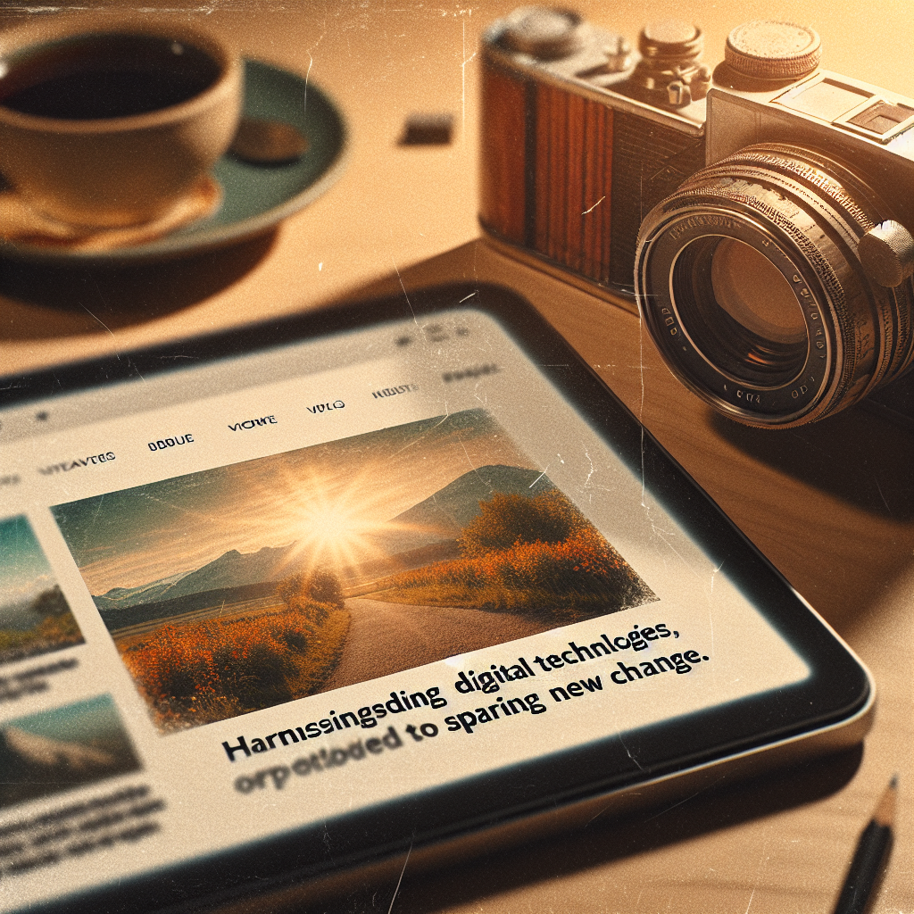 Shape a New Digital Era With a Blog That Sparks Global Change
