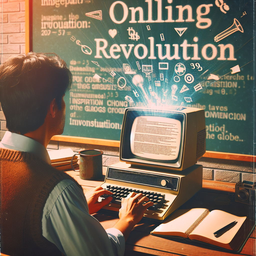 Begin Your Online Revolution With a Blog That Inspires Connection