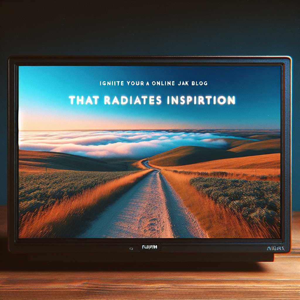 Ignite Your Online Journey With a Blog That Radiates Inspiration