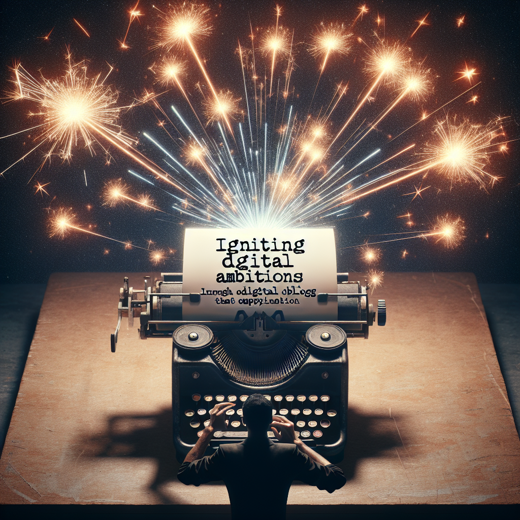 Ignite Your Digital Ambitions With a Blog That Captures the Imagination