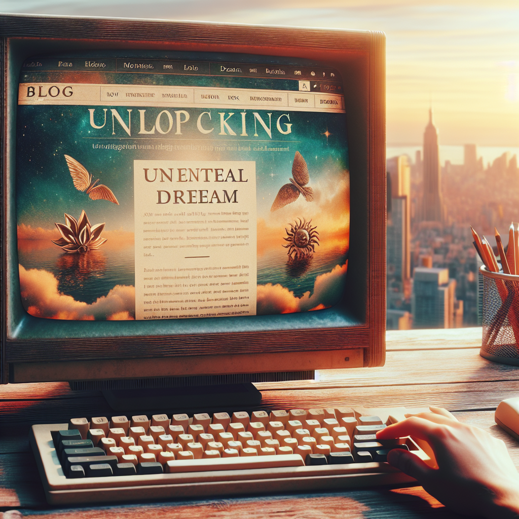 Unlock Your True Potential Through a Blog That Inspires Every Dream