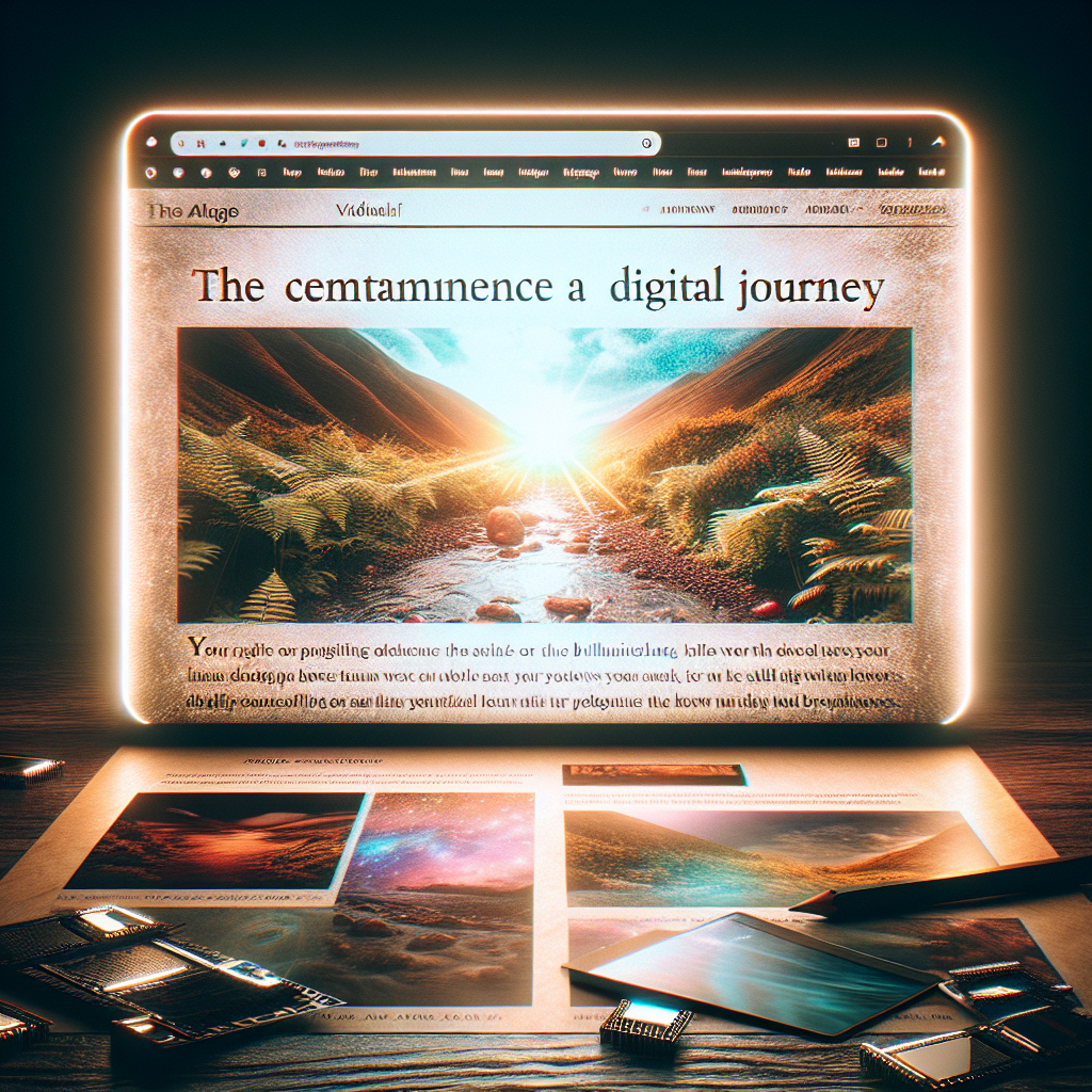 Begin Your Journey of Digital Brilliance With a Blog That Inspires