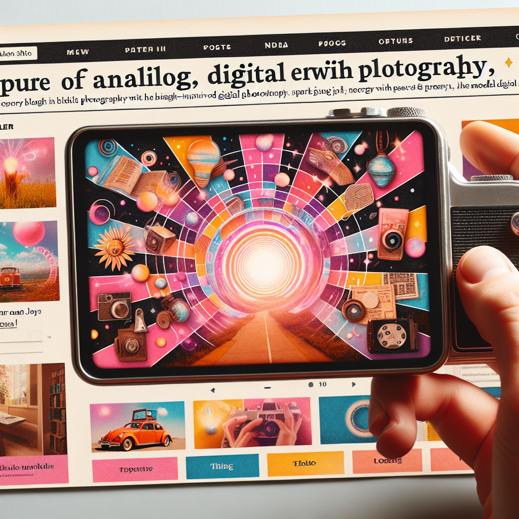 Harness the Energy of the Digital Age With a Blog That Sparks Joy